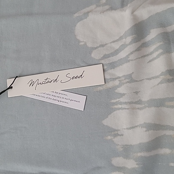 NWT SMALL ICED BLUE LONG SLEEVE TIE DYE PULLOVER TOP - Picture 14 of 16